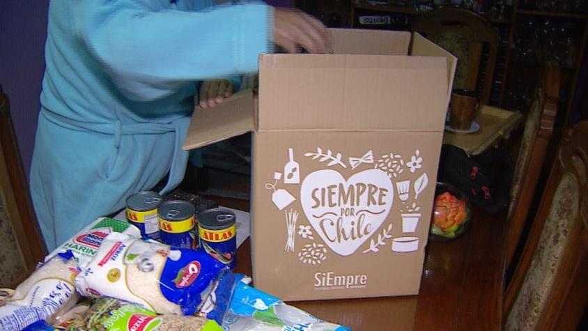 [VIDEO] Cajas con alimentos llegará a 125 mil familias más vulnerables del país
