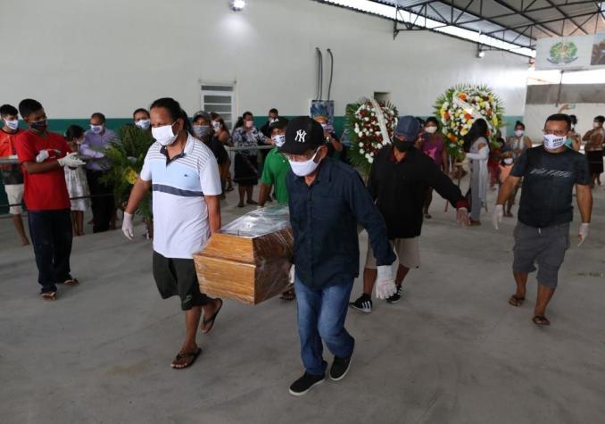 Brasil supera los 1.000 muertos por coronavirus en 24 horas