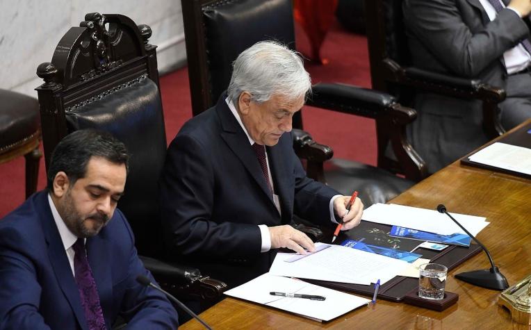 Piñera se abre a postergar la fecha de la cuenta pública