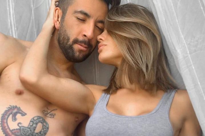 La elegante foto con la que Gala Caldirola y Mauricio Isla se mostraron desnudos en Instagram