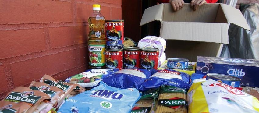 Cajas de alimentos: Qué productos tienen y cómo se van a repartir