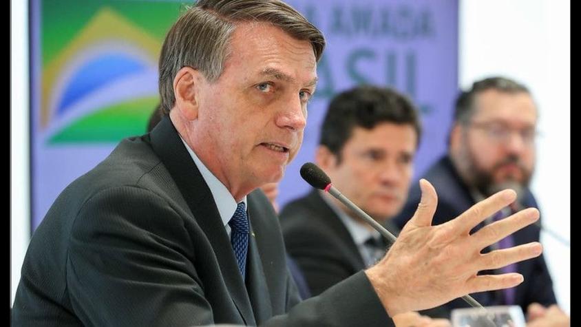 Escándalo en Brasil: difunden video con explosivas declaraciones de Bolsonaro sobre la Policía