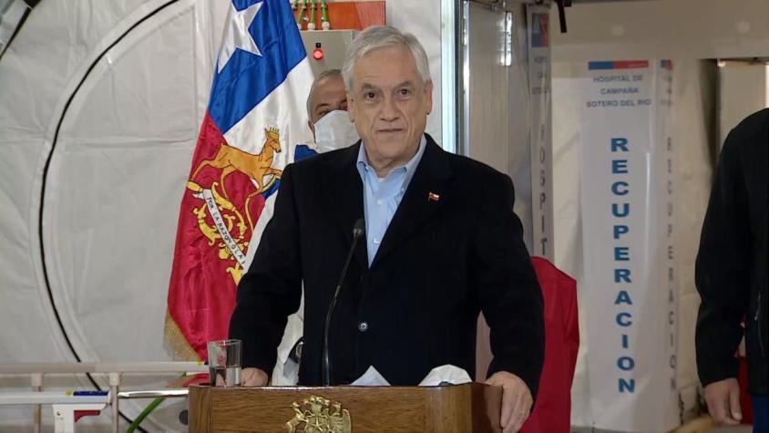 Piñera por "Retorno Seguro": "No podemos tener al país en cuarentena de forma permanente"