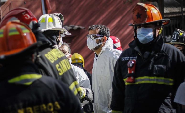 Confirman contagiados: Más de 120 damnificados dejó incendio en cité de Estación Central