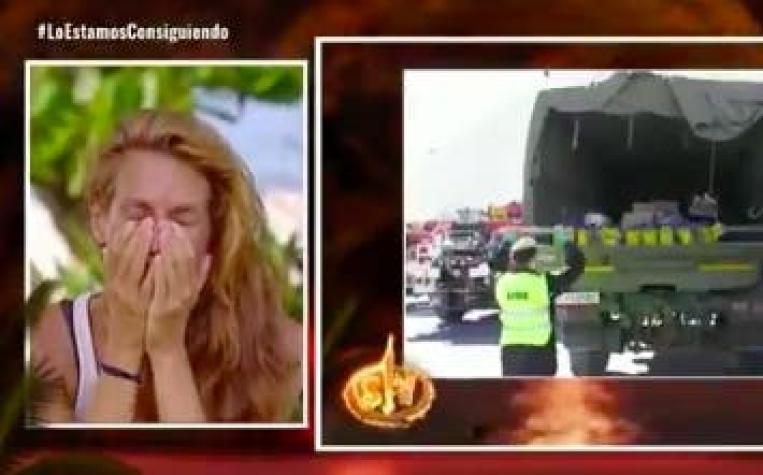 España: Concursante de reality show en shock al ver por primera vez las noticias sobre el COVID-19