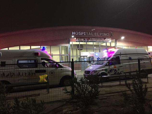 [VIDEO] Hospital El Pino: ambulancias activan sirenas en protesta por largas esperas de atención
