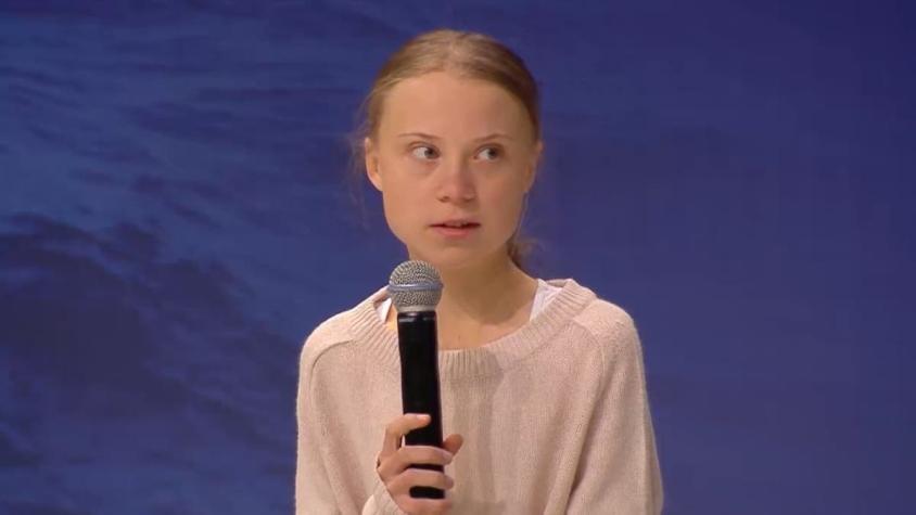 Greta Thunberg dice que el mundo superó un "punto de inflexión social"