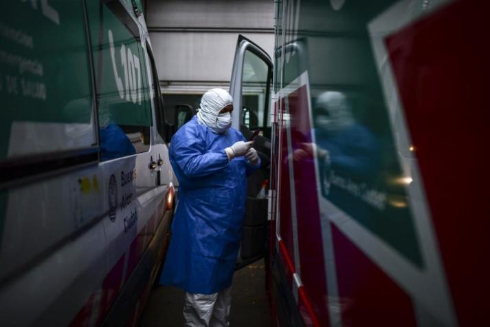 Médicos argentinos en alerta ante causas judiciales por contagio de coronavirus