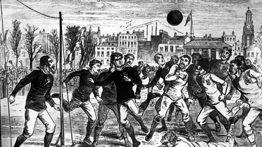 Por qué las puñaladas eran la lesión más común (y otras curiosidades) de los inicios del fútbol