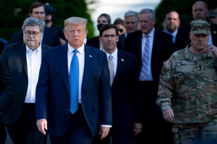 Trump ordena a la Guardia Nacional retirarse de Washington