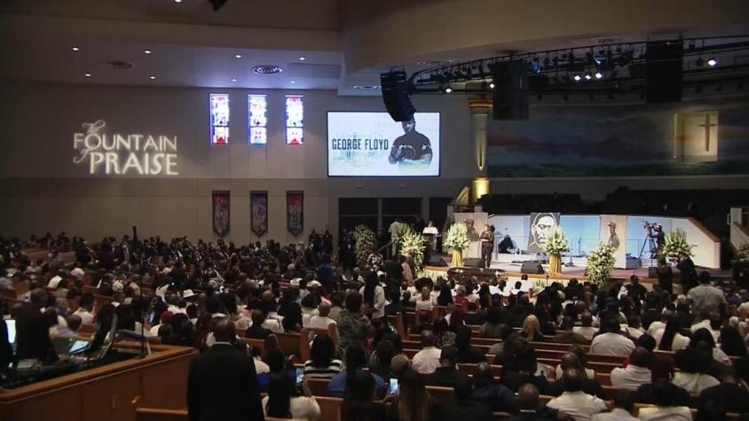 [VIDEO] El último adiós a George Floyd: este marte se realizó su funeral en Houston