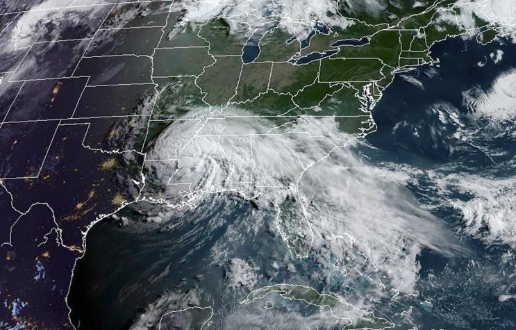 Tormenta tropical varía su recorrido rumbo a parte norte de EEUU