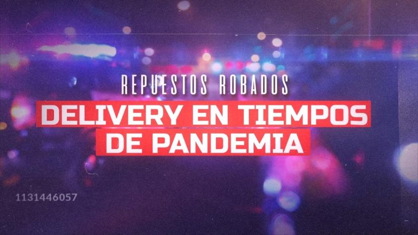 [VIDEO] Reportajes T13: Repuestos robados, ilegal "delivery" en tiempos de pandemia