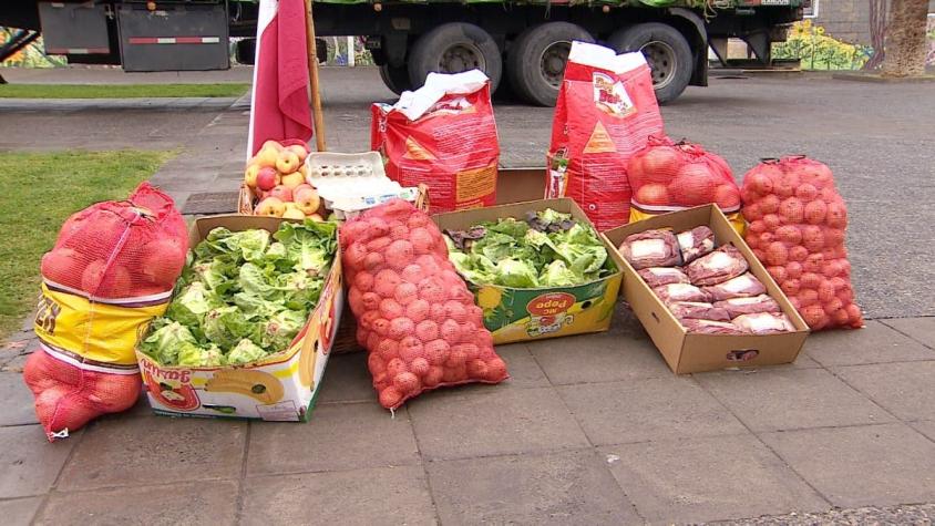 [VIDEO] La donación de los Huasos de Chile: Entregan 113 toneladas de alimentos para ollas comunes