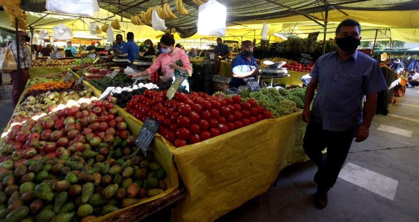 Informe de la Amuch muestra notoria alza en precios de frutas y verduras en ferias libres