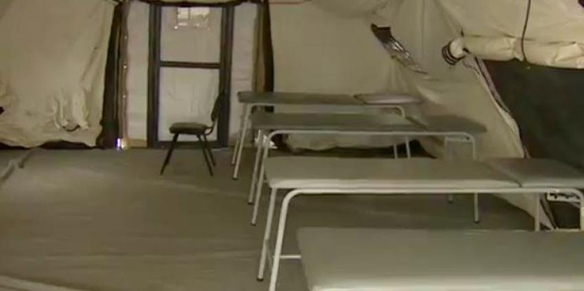 Instalan morgue de emergencia en Cesfam de La Granja