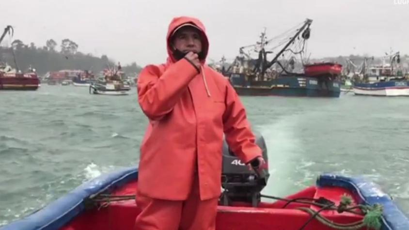 [VIDEO] Pescadores realizan cuarentena en botes: Acusan falta de residencias sanitarias
