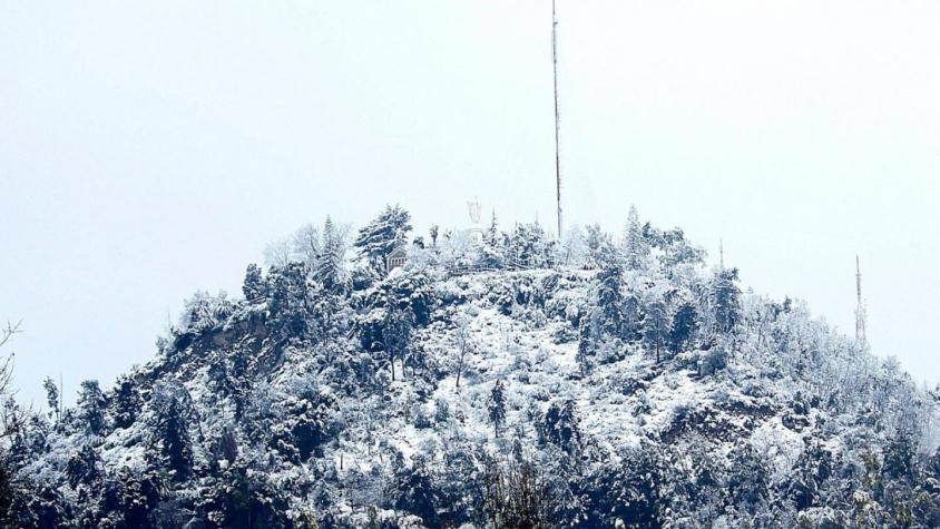 Meteorología emite aviso por nevadas de intensidad normal a moderada desde Valparaíso al Ñuble