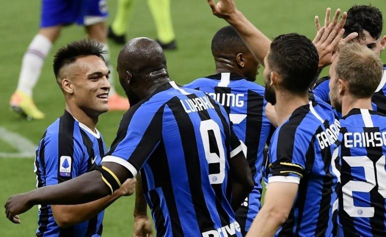 Alexis tuvo escasos minutos en victoria del Inter ante Sampdoria