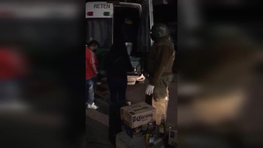 [VIDEO] 31 detenidos por fiesta clandestina en Recoleta