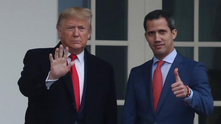 Trump no descarta reunirse con Maduro y dice: "no estaba necesariamente a favor" de apoyar a Guaidó