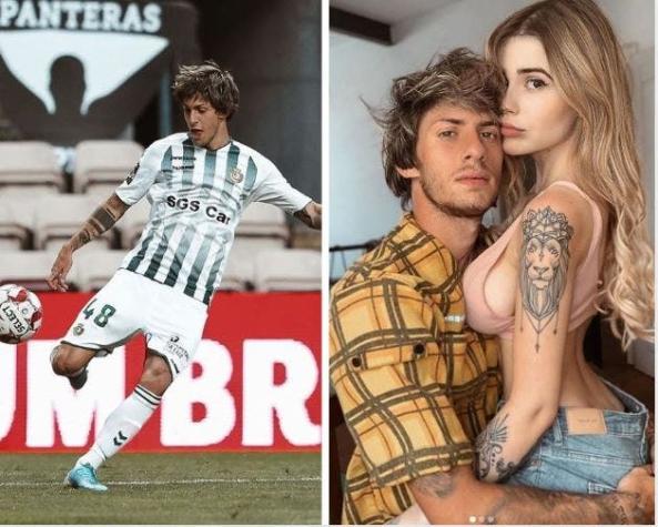 Futbolista italiano es despedido de su club por el tipo de fotos que publicaba con su novia