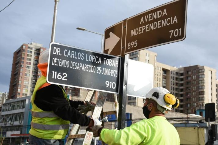 Bachelet celebra calle Dr. Carlos Lorca: “Su ejemplo fue clave en mi formación médica y política”