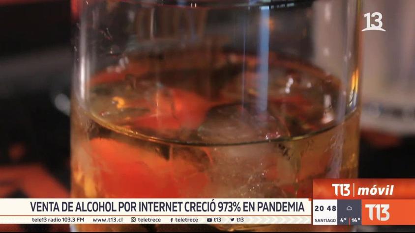 [VIDEO] Venta de alcohol por Internet aumenta 973% durante la pandemia