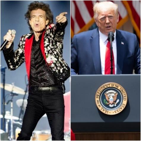 Los Rolling Stones amenazan con llevar a Trump a la justicia si usa sus canciones en campaña