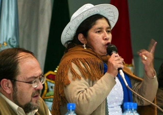 Muere líder campesina que presidió Asamblea Constituyente en Bolivia