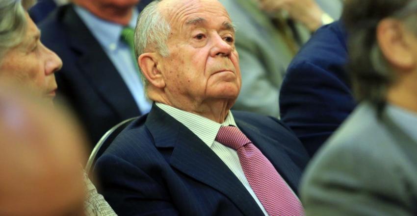 Ex ministro Andrés Zaldívar está contagiado de coronavirus a sus 84 años