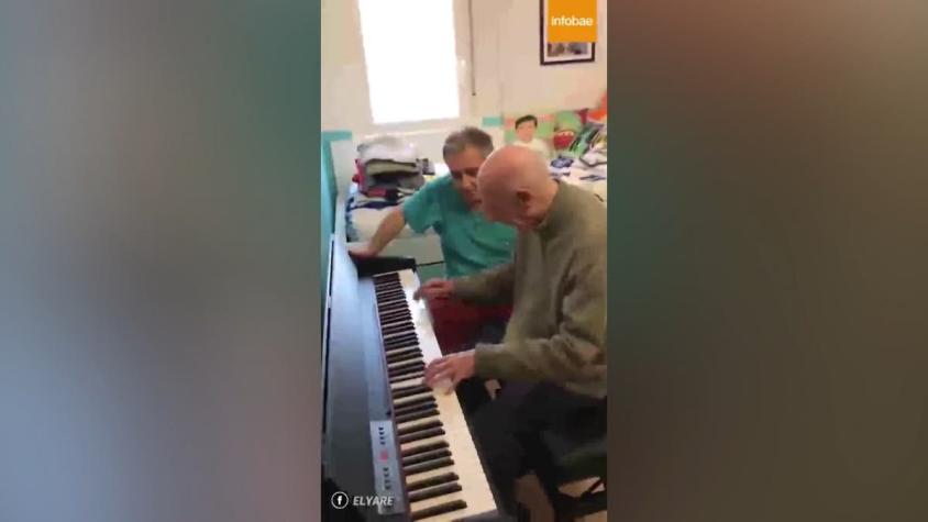 [VIDEO] Personas con Alzheimer no olvidan la música