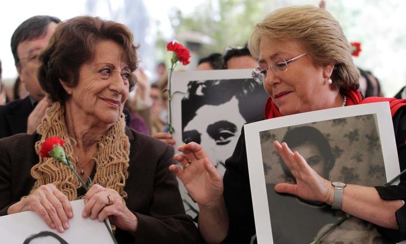 Muere Ángela Jeria, madre de Michelle Bachelet, a los 93 años