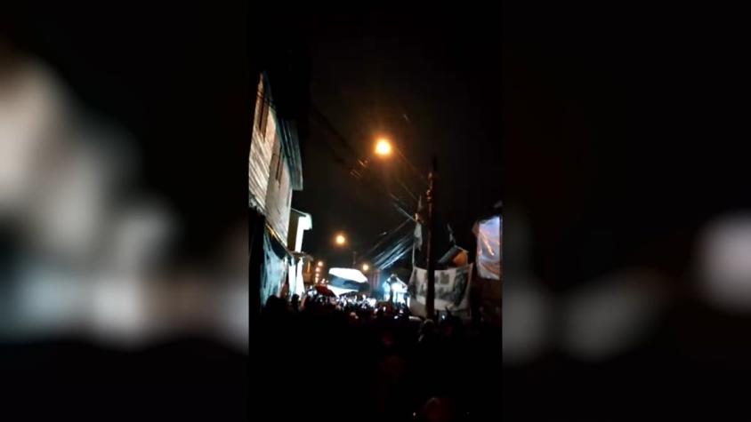 [VIDEO] Funeral de "alto riesgo" terminó con 57 detenidos en Lo Prado