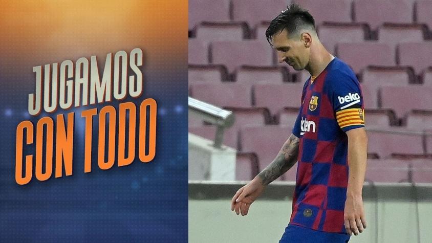 #JugamosConTodo: ¿Messi se va de Barcelona?