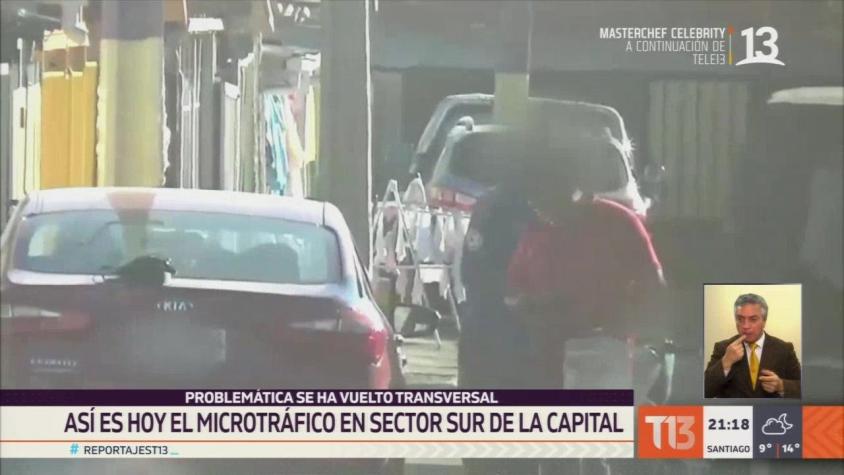 [VIDEO] Reportajes T13: Así es la lucha contra el microtráfico en el sur de la capital