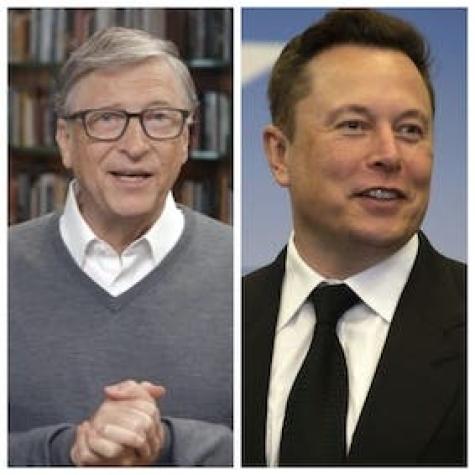 Elon Musk y Bill Gates son víctimas de hackeo masivo en Twitter