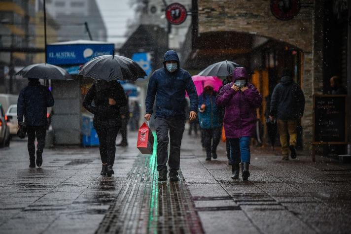Emiten alerta meteorológica por fuertes lluvias en la zona centro sur del país