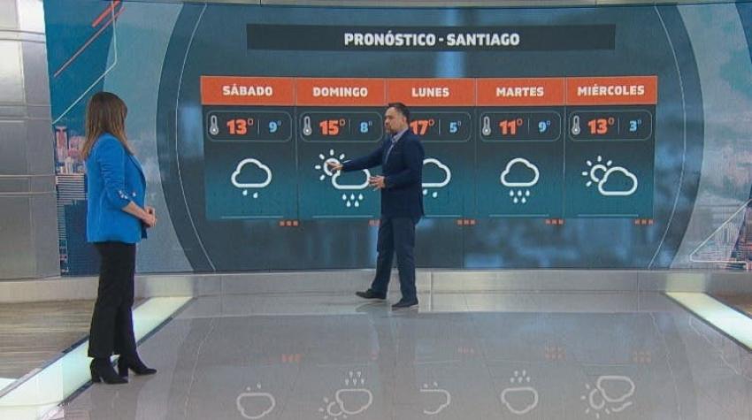[VIDEO] Frío y posibles lluvias durante este fin de semana en la zona central