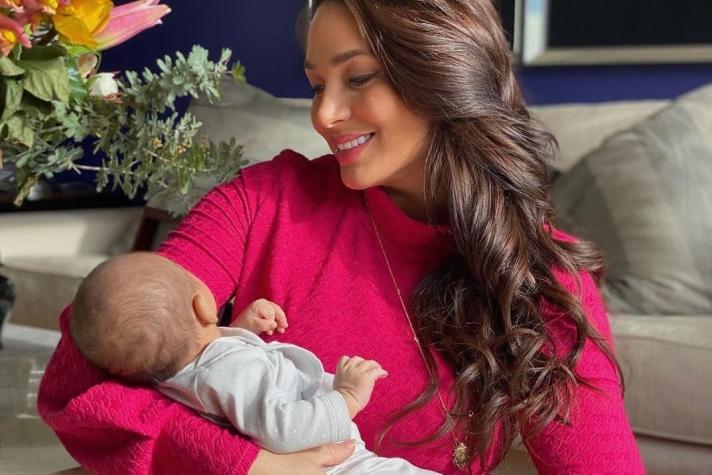 Lisandra Silva se luce con íntima prenda diseñada por Kim Kardashian a dos meses de haber dado a luz