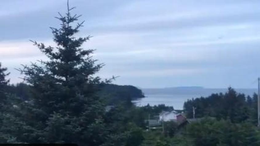 [VIDEO] Alaska: Registran las sirenas de evacuación por alerta de tsunami que luego fue cancelada