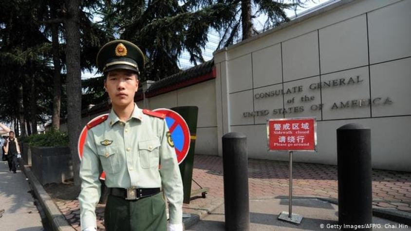 China ordena cierre del consulado de EE.UU. en Chengdu