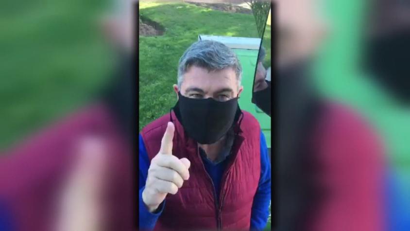 [VIDEO] Ex concejal de Viña del Mar insultó y amenazó a trabajadores del aseo