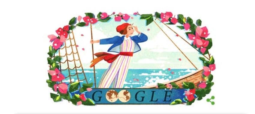 Google homenajea a Jeanne Baret, la primera mujer en dar la vuelta al mundo
