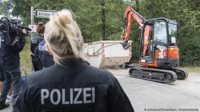 Policía alemana concluye excavaciones en jardín por caso de Maddie McCann