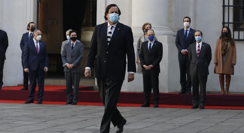 Cuenta Pública: Foto del gabinete se tomó excepcionalmente en La Moneda por la pandemia