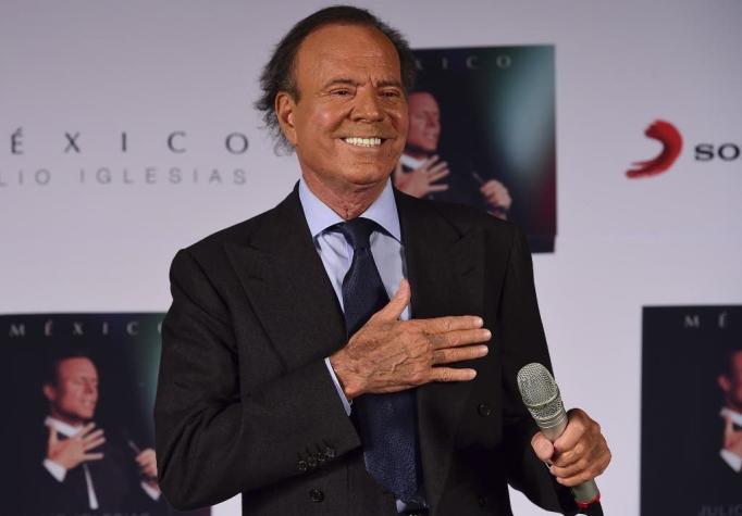 Problemas para caminar: Revelan preocupantes imágenes de Julio Iglesias en la playa