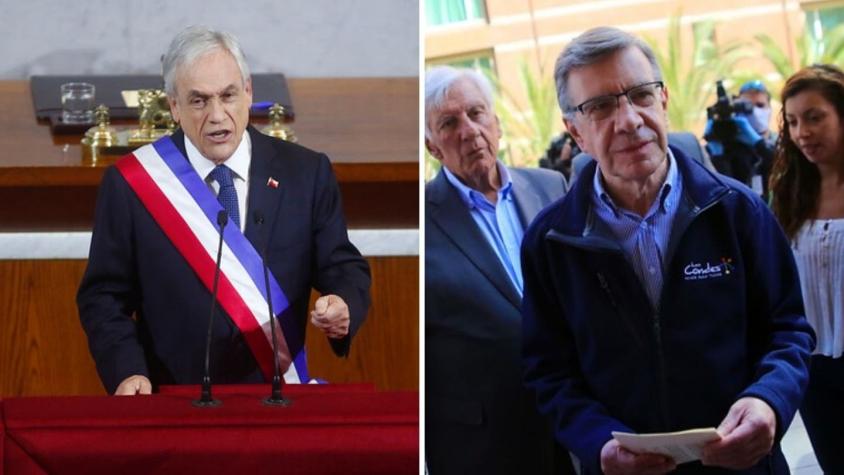 Piñera y apoyo de Lavín a retiro del 10% de pensiones: "Los candidatos se comportan como candidatos"