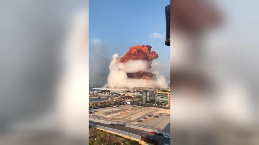 [VIDEO] Conmoción en Beirut tras dos explosiones: aún se investiga el origen