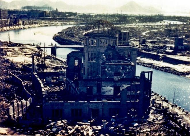 Las impactantes imágenes de la bomba atómica lanzada en Hiroshima a 75 años del incidente